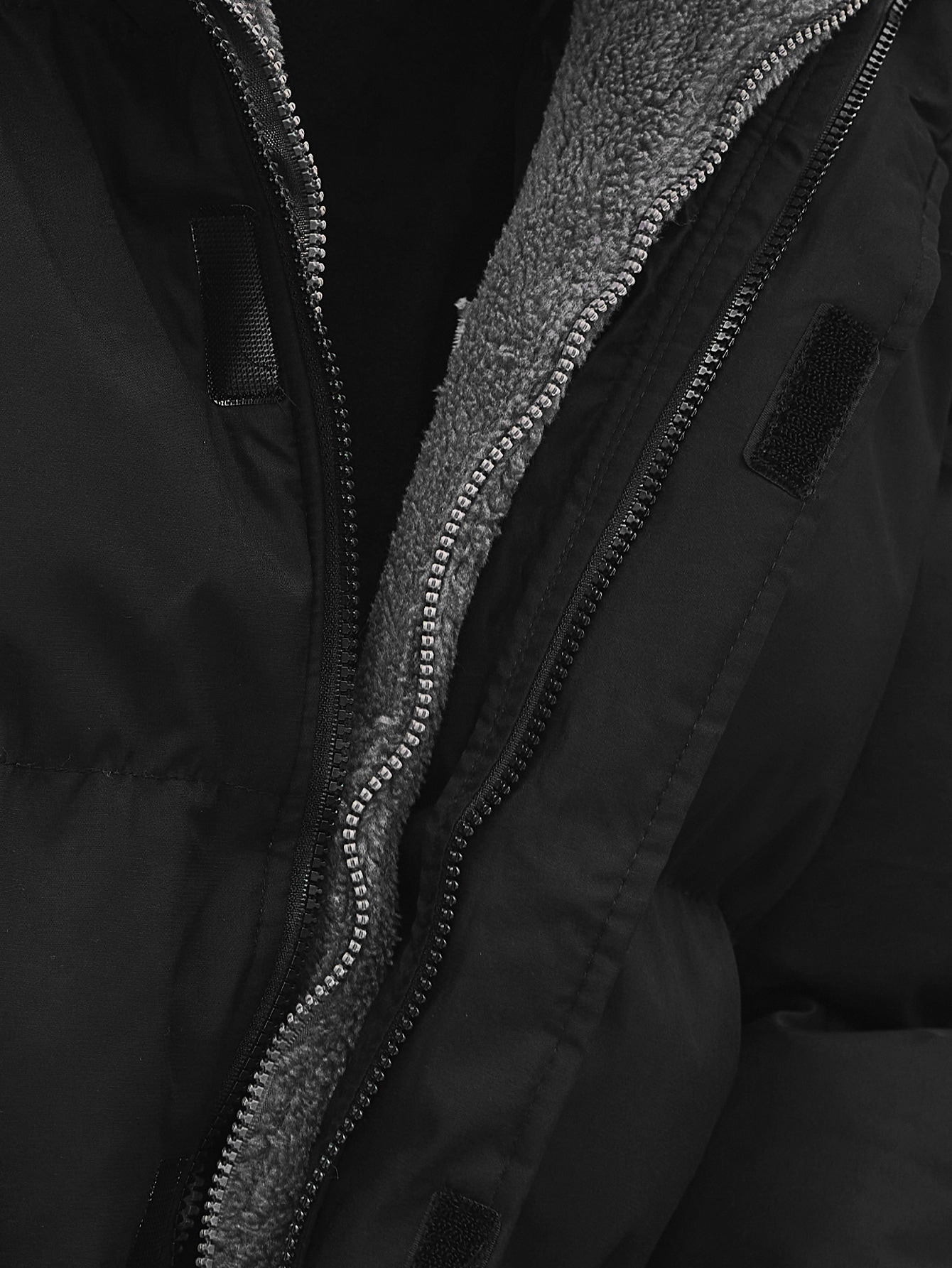 Men Teddy Liner 2 in 1 Hooded Winter Coat SHEIN USA