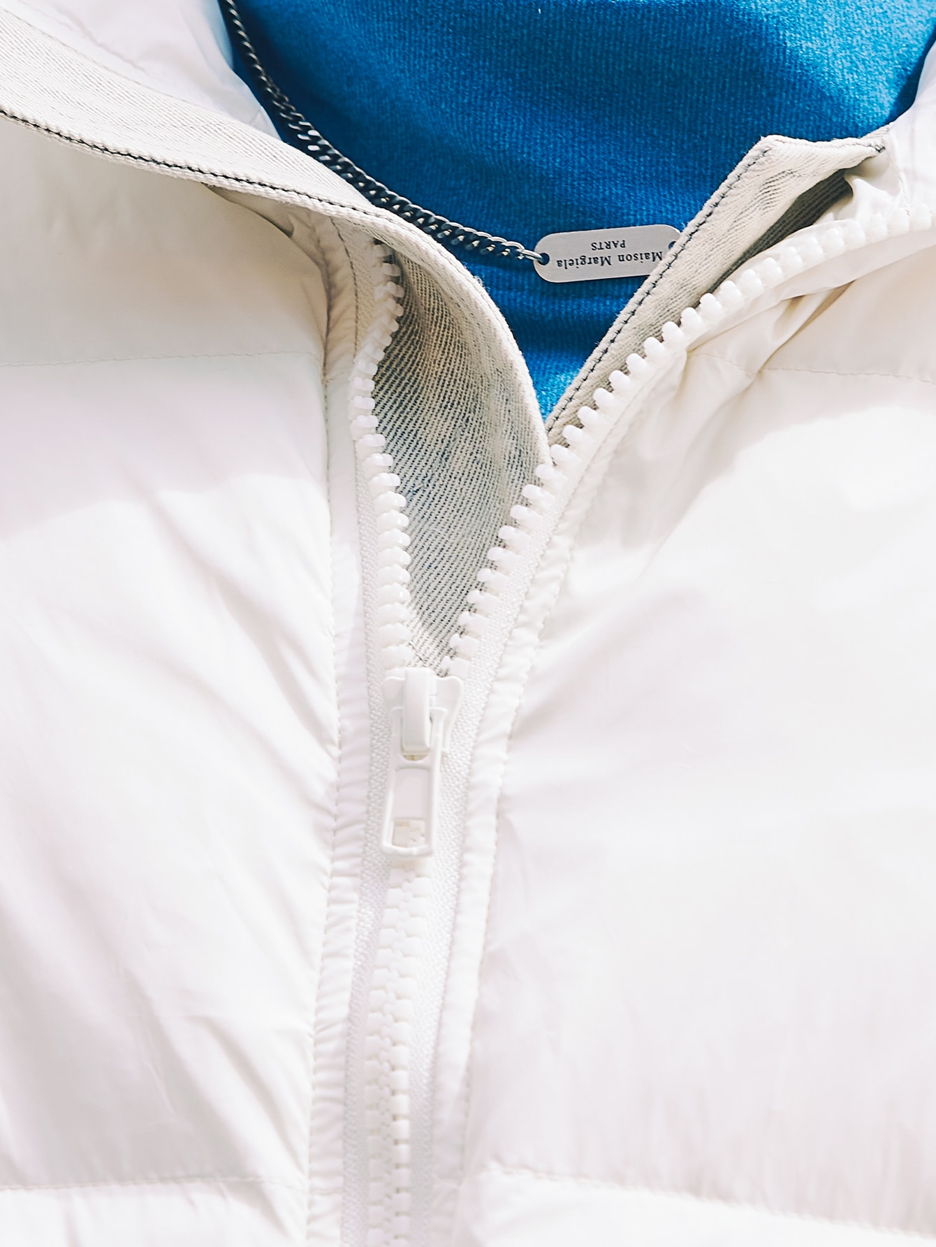 Men Funnel Neck Zipper Down Coat SHEIN USA