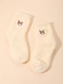 Vớ mờ thêu hoạt hình - Màu vàng - Xem 2