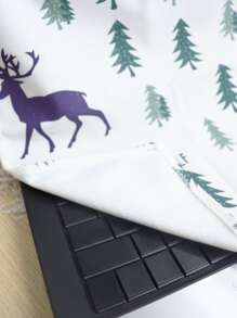 麋鹿圖案筆記本電腦防塵套 - 彩色 - 查看 2