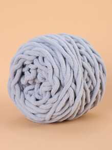 1 Cake Plain DIY Yarn - Light Grey - View 2