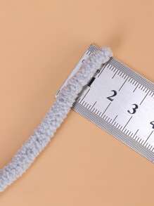 1 Cake Plain DIY Yarn - Light Grey - View 3