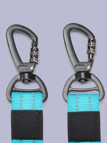 1 pieza Correa de mascota de dos tonos - Azul - Ver 4