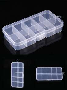 1 hộp đựng đồ trang sức 10 ô - Trong sáng - Xem 5