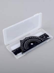 1 set Righello multifunzione in lega, Righelli - nero - Visualizzare 1