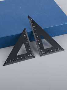 1 set Righello multifunzione in lega, Righelli - nero - Visualizzare 7