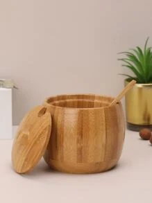 1入組木頭香料罐 - 杏色 - 查看 5