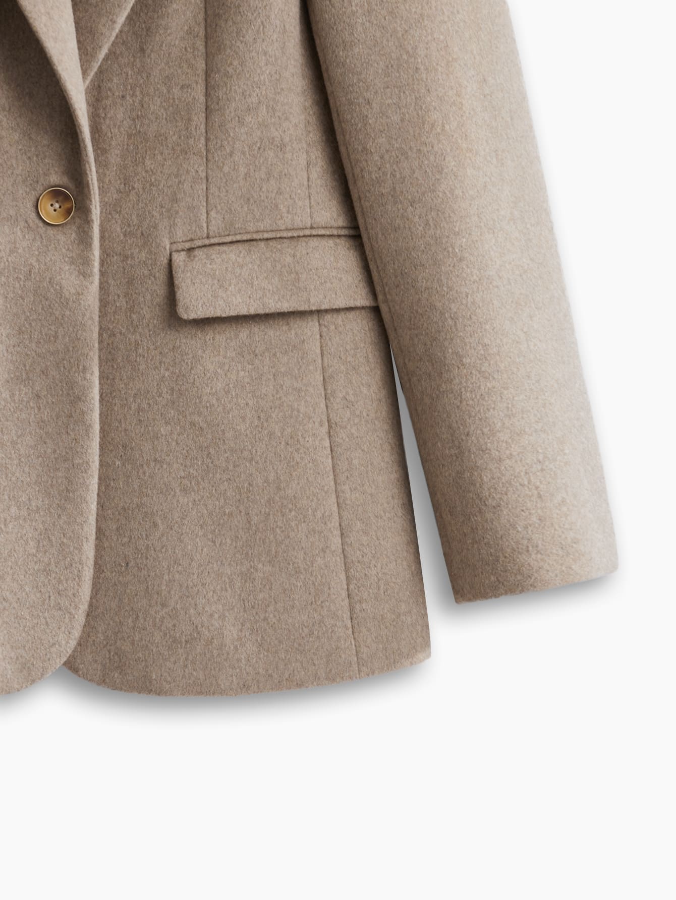 MOTF PREMIUM WOOLMIX FITTED BLAZER SHEIN EUR