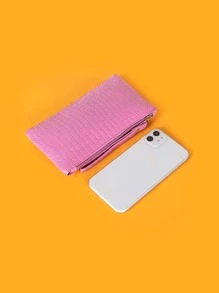 Coin Women 女士热粉色钱包 钱包 长款钱包 腕带钱包