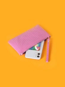 Coin Women 女士热粉色钱包 钱包 长款钱包 腕带钱包