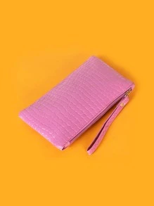 Coin Women 女士热粉色钱包 钱包 长款钱包 腕带钱包