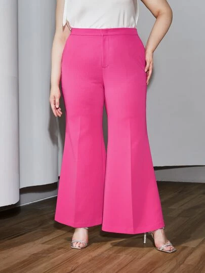 MOTF PREMIUM PLUS FLARE LEG SUIT PANTS