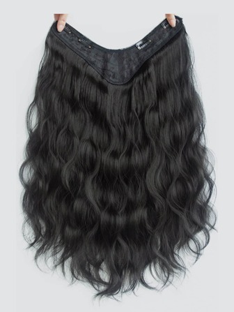 Clip In Medium Curly Synthetic Hair Extension