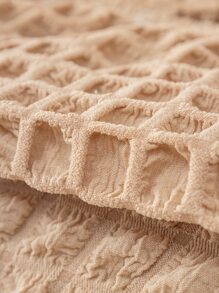 1 tấm bọc ghế sofa bằng vải thô trơn - Màu Khaki - Xem 7