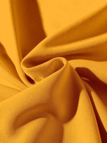 Manfinity Men Plus Cartoon Graphic Sweatshirt - Mustard Yellow - View 3