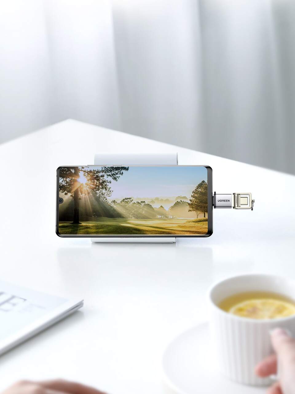 UGREEN OTG Adapter Type C To USB 3.0 Adapter USB C OTG For Type C USB C To USB 3.0 Adapter USB C OTG Adapter Compatible With Ipad Pro Chromebook Xiao Mi Oneplus