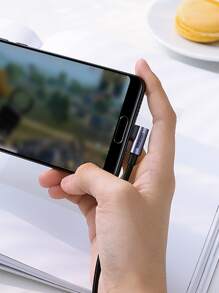 UGREEN Cable de carga para iPhone Certificado Apple MFi Compatible con iPhone 14 13 Pro Max Cable de datos Lightning en ángulo recto de 90 grados Compatible con iPhone 12 Pro Max - Negro - Ver 2