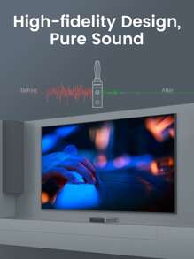 UGREEN 4pcs Banana Plug Connector - Gold - View 4