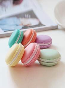 5 chiếc Hộp lưu trữ trang sức màu sắc ngẫu nhiên thiết kế kiểu bánh bông lan - Nhiều màu - Xem 2