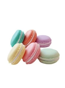 5 chiếc Hộp lưu trữ trang sức màu sắc ngẫu nhiên thiết kế kiểu bánh bông lan - Nhiều màu - Xem 3