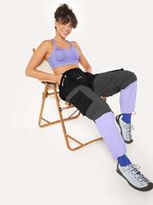 GLOWMODE Pantalones De Carga Convertible Para Caminatas - Negro - Ver 5