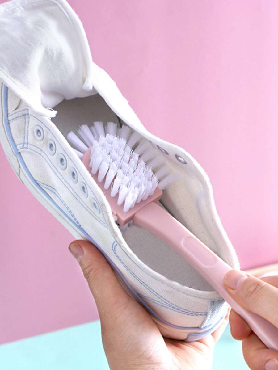 1入組隨機色鞋清潔刷 - 彩色 - 查看 1