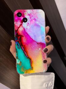 Colorblock Phone Case - Multicolor - View 1