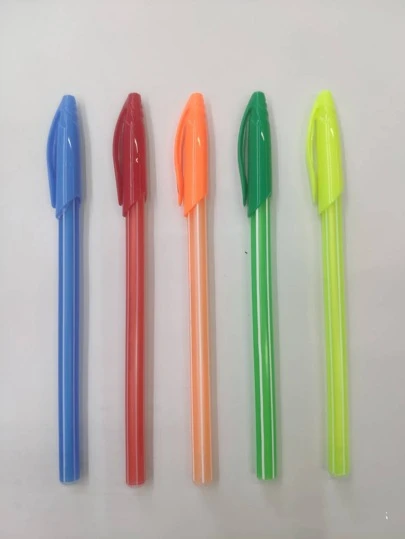 5入組混色圓珠筆