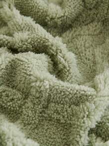1pc Geometric Tufted Stretchy Sofa Seat Cover - Green - View 3