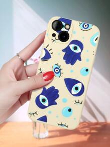 Funda para móvil con patrón de ojo - Multicolor - Ver 3