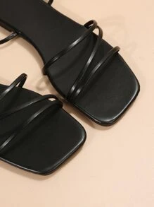 Sandalias planas con cordones de estilo de hadas para mujeres, nuevas sandalias romanas de verano elegantes y de nicho, sandalias de playa adecuadas para citas, compras, fiestas, hogar, casual, vacaciones
