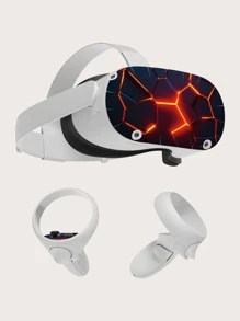Nhãn dán hoa văn hình học Tương thích với Oculus Quest 2 - Nhiều màu - Xem 2