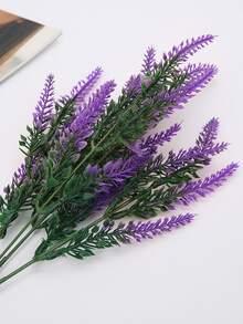 1束人造薰衣草花，塑料仿真花，适用于家居、阳台、客厅装饰，ins风