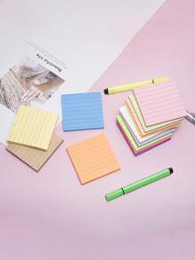 1pc Random Color Sticky Note - Multicolor - View 6