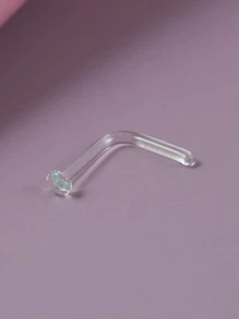 Nieuwe Punk Minimalistische Neus Stud Glas Magnetische Septum Voor Vrouwen Mannen Voor Vrouwen & Mannen Niet-Piercing