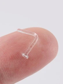 Nieuwe Punk Minimalistische Neus Stud Glas Magnetische Septum Voor Vrouwen Mannen Voor Vrouwen & Mannen Niet-Piercing