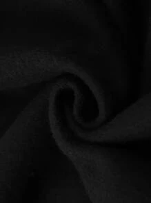 Manfinity Homme 男士鬆身鹿角圖案保暖針織衫 - 黑色 - 查看 5