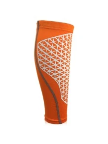 1pc Sports Calf Leg Sleeve - Orange - View 1