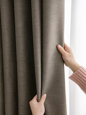 Plain Single Panel Blackout Curtain