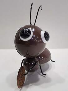 Decoración con dibujos animados hormiga - Café integral - Ver 3