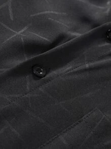 Manfinity Men All Over Print Shirt - Black - View 7