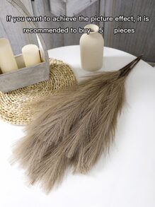 Artificial Imitation Reed - Faux Plant Reed For Wedding, Party And Home Decoration - Multicolor - View 4