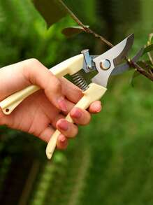 1 pieza Tijeras de podar de acero inoxidable - Multicolor - Ver 1