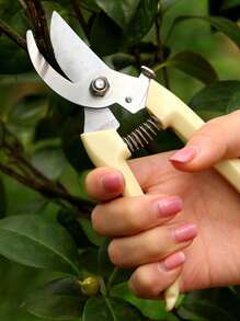 1 pieza Tijeras de podar de acero inoxidable - Multicolor - Ver 5