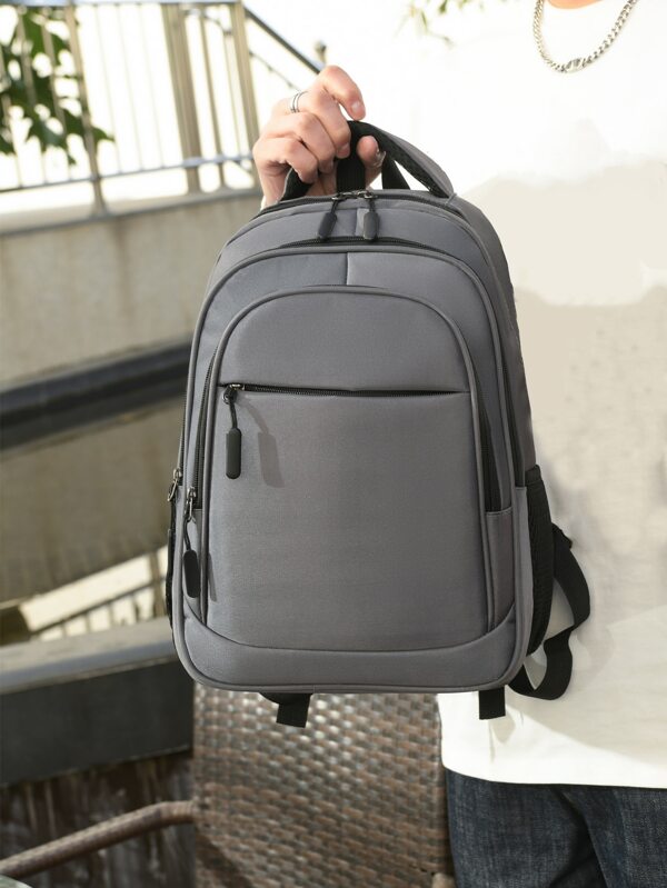 Men Minimalist Laptop Backpack SHEIN USA