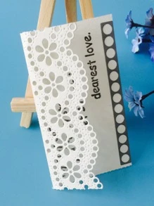 1 khuôn cắt hình hoa - Bạc - Xem 6