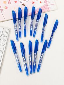 12入組便攜中性筆 - 藍色 - 查看 1