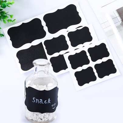 5入組素色包裝貼紙婚禮派對禮品袋