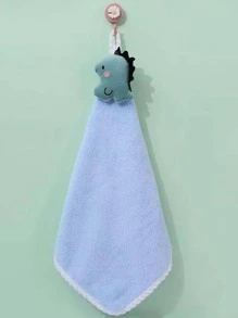 1pc Random Color Hand Towel - Multicolor - View 4