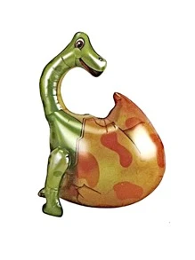 1pc Dinosaur Shaped Balloon - Multicolor - View 1